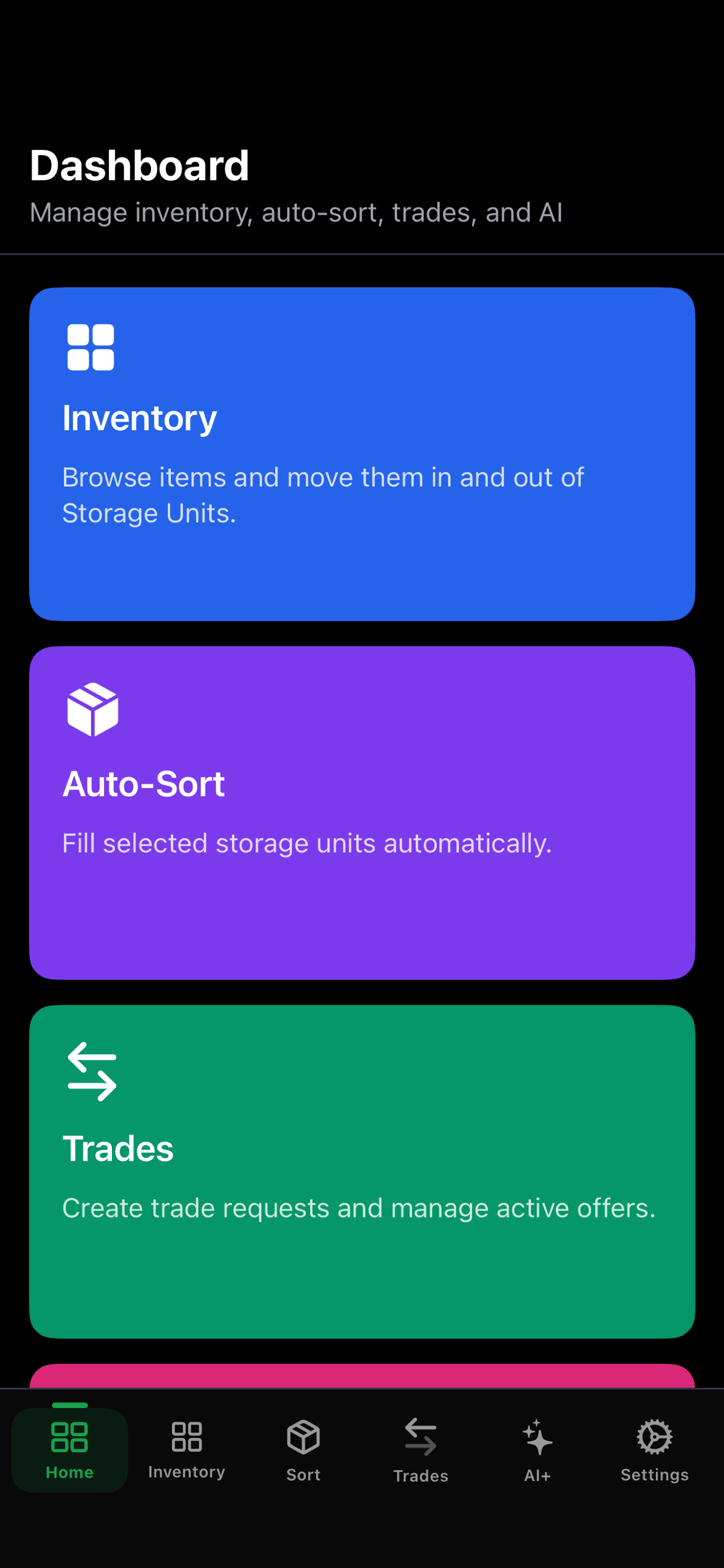 Home screenshot